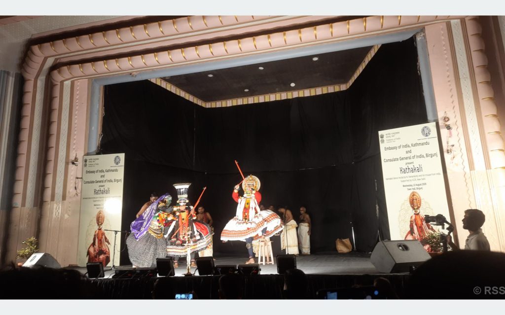 Kathakali Dance performed on the eve of Indian Independence Day