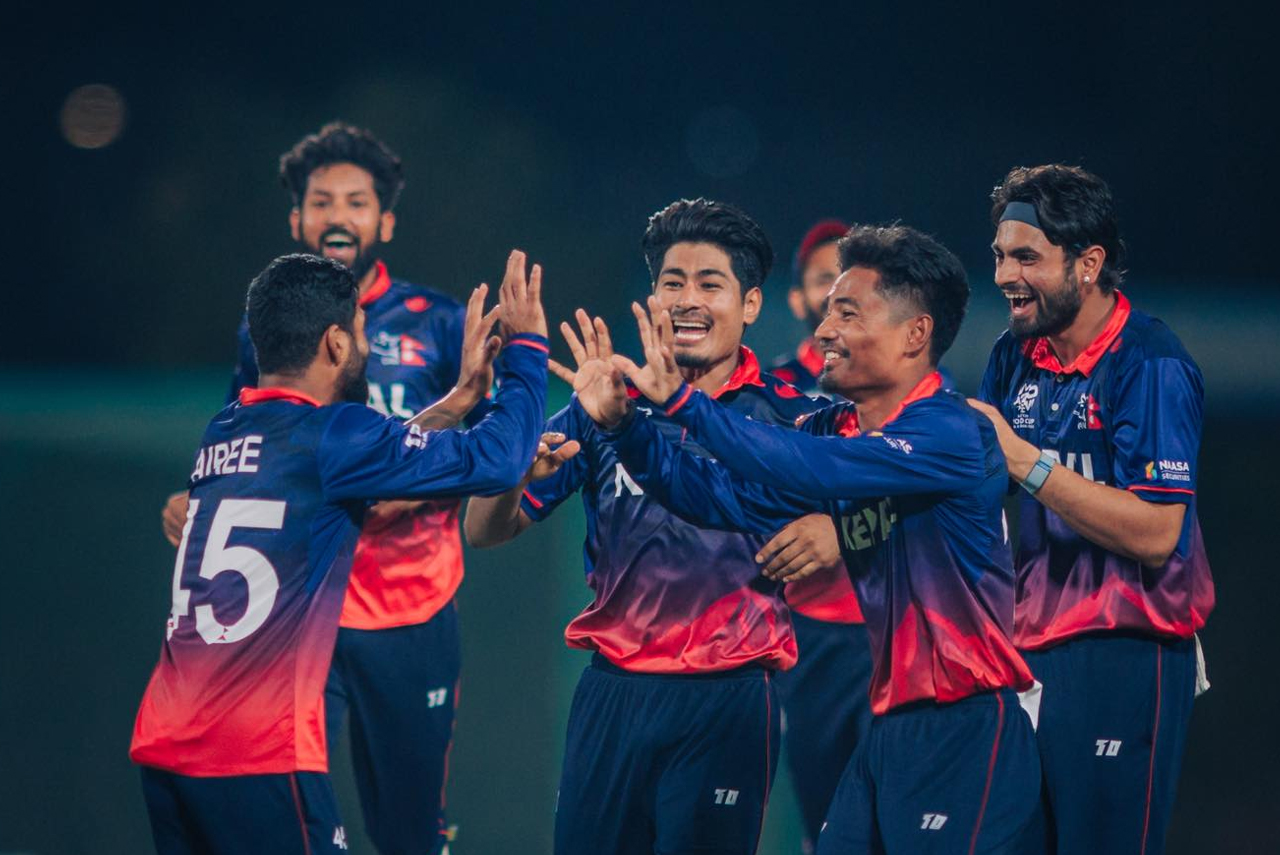 T20 world cup qualifier: Nepal beat Oman by 38 runs